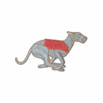 Racing Greyhound embroidered shirts by ZazzleEmbroidery Racing Greyhound embroidered shirts