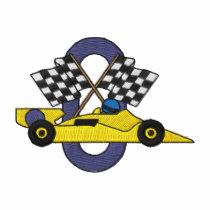 Racing Logo embroidered shirts