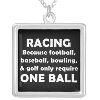 Racing necklaces