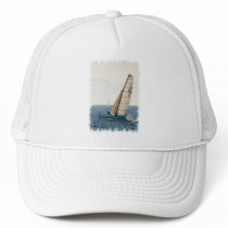 Racing Sailboat Baseball Hat