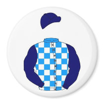racing silks magnets by cupppatea racing silks magnets