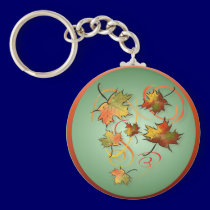 Racing The Autumn Wind  Keychains keychains