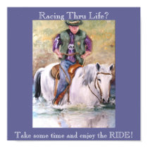 Racing Thru Life?, Take some time and en... posters