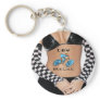 Racing to win... key chains