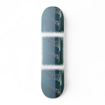 Racing Windsurfers Skateboard