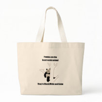 Racist panda bag