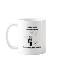 Racist panda coffee mugs
