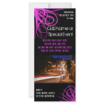 Rack Card Printing, Pink Night Club or Party Theme