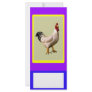 Rack Card Rooster Add Your Text