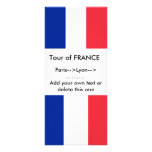 Rack Card with Flag of France rack cards