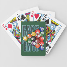 Rack Em Up Bicycle Poker Deck