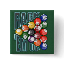 Rack Em Up Pinback Button
