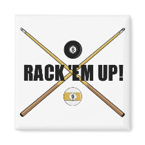 Rack 'Em Up magnet by tshirtfun Rack 'Em Up magnet