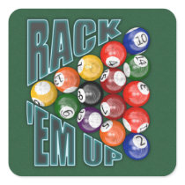 Rack Em Up Stickers
