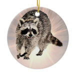 Racoon Christmas Ornament