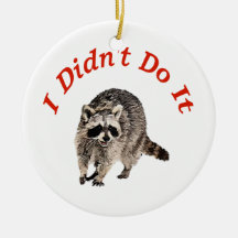 Racoon Ornament
