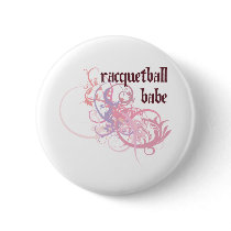 Racquetball Babe buttons
