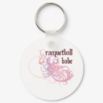 Racquetball Babe keychains