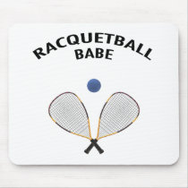 Racquetball Babe Mouse Pads