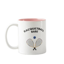 Racquetball Babe Coffee Mugs