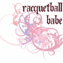 Racquetball Babe photo sculptures