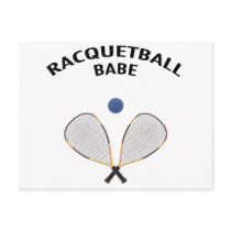 Racquetball Babe postcards