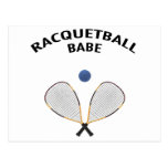 Racquetball Babe Postcard