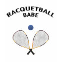 Racquetball Babe t-shirts