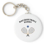 Racquetball Buddy Keychain
