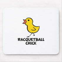Racquetball Chick Mousepad