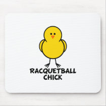 Racquetball Chick mousepads