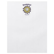 Racquetball Flower of Power Personalized Flyer