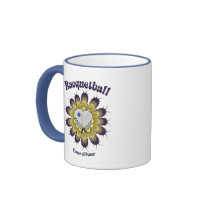 Racquetball Flower of Power Coffee Mug