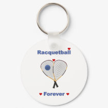Racquetball Forever keychains