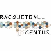 Racquetball Genius photo sculptures