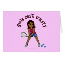 Racquetball Girl (Dark) Cards