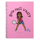 Racquetball Girl (Dark) Note Book