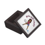 Racquetball Girl (Dark) Premium Gift Boxes