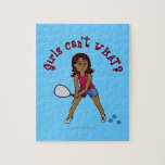 Racquetball Girl (Dark) Puzzles