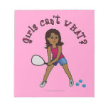 Racquetball Girl (Dark) Scratch Pad