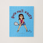 Racquetball Girl (Light) Puzzle