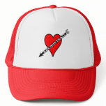 Racquetball Heart Hats