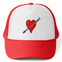 Racquetball Heart Hats