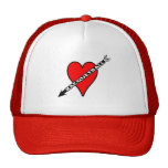 Racquetball Heart Hats