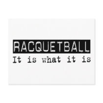 Racquetball It Is postcards
