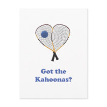 Racquetball Kahoonas Post Cards