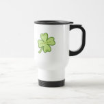 Racquetball Lucky Shamrock Coffee Mugs