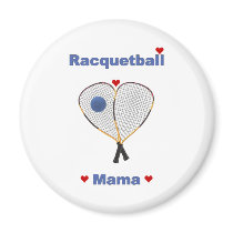 Racquetball Mama Magnet