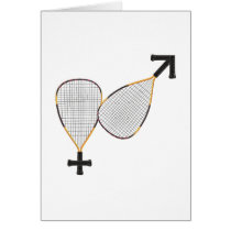Racquetball Mars Venus Cards