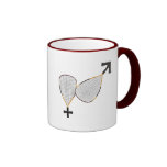 Racquetball Mars Venus Ringer Mug
